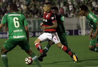 Con Paolo Guerrero, Flamengo igualó 0-0 con Chapecoense en la Sudamericana