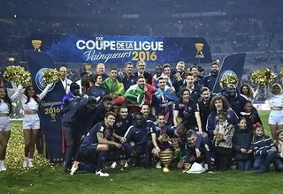 París Saint-Germain se coronó campeón de la Copa de la Liga de Francia