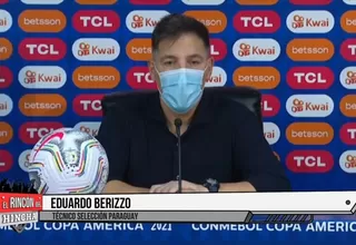 Eduardo Berizzo, DT de Paraguay: "Perú es un equipo que hace tiempo juega bien"