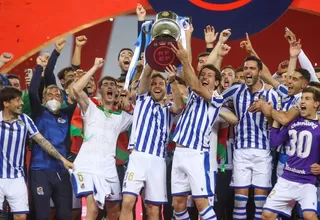 Copa del Rey: Real Sociedad venció 1-0 al Athletic y se coronó campeón