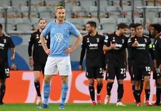 Sin Sergio Peña, Malmö cayó goleado 3-0 ante Juventus en su debut en la Champions