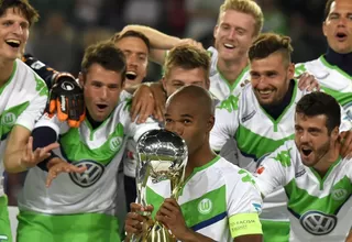 Wolfsburgo de Carlos Ascues se coronó campeón de la Supercopa de Alemania