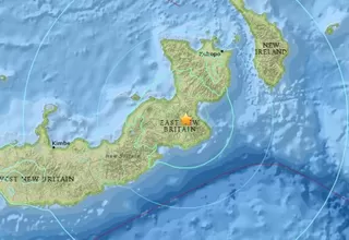 Alerta de tsunami en Papúa Nueva Guinea tras sismo de magnitud 7,4