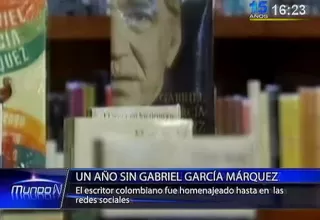 Gabriel García Márquez: librerias de Colombia y México le rindieron homenaje
