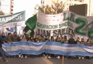 Argentina: Segundo paro general contra las reformas de Milei