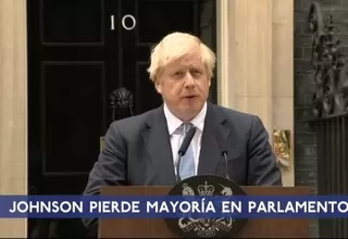 Boris Johnson pierde mayoría en el Parlamento al cambiar de partido un diputado