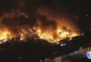 Brasil: Incendio cerca del Aeropuerto de São Paulo-Guarulhos