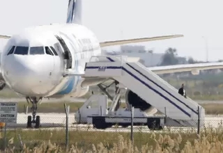 Chipre: sujeto que secuestró un avión de Egypt Air fue detenido