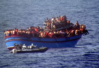 60 migrantes fueron declarados desaparecidos tras un naufragio en el Mediterráneo