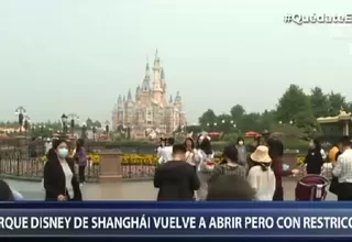 Disney de Shanghái abre sus puertas de nuevo tras haber cerrado por COVID-19