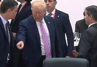 G20: afirmaron que Donald Trump mandó a sentar a Sánchez, pero esta es la verdad