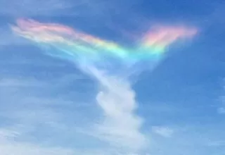 EE.UU: asombroso ‘arcoíris de fuego’ fue visto desde playas en Carolina del Sur