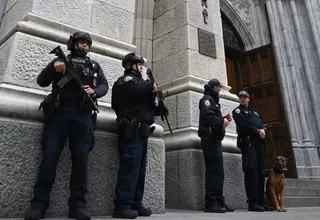 Detuvieron a hombre en la catedral de Nueva York con bidones de gasolina