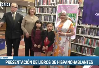 EE.UU.: latinos promueven la literatura hispana en Nueva York