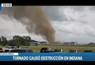 Estados Unidos: Devastador tornado arrasó con todo a su paso por Indiana