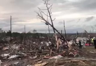 EE.UU.: al menos 23 muertos tras el impacto de un tornado en Alabama