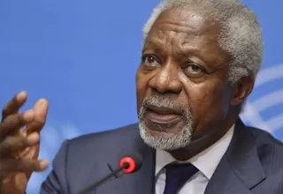 Fallece Kofi Annan, ex secretario general de la ONU y nobel de la Paz