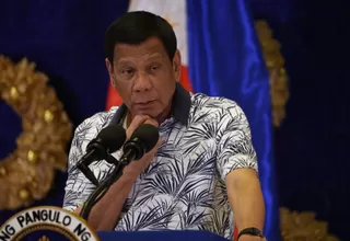Presidente de Filipinas ordena "disparar a matar" a quienes violen cuarentena por coronavirus