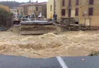 Francia: inundaciones y tormentas dejaron al menos 7 muertos en el sur del país