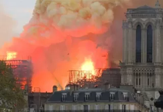 Notre Dame: investigación preliminar descartó origen criminal en incendio de la catedral