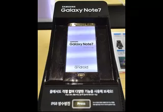 Samsung limita carga del Galaxy Note 7 para evitar explosiones