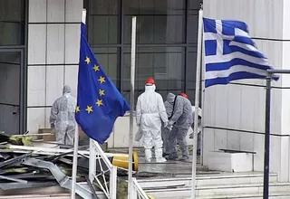 Grecia: bomba estalló frente a un tribunal en Atenas