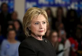 EE.UU: Hillary Clinton cancela viajes programados para este lunes y martes