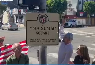Inauguran la 'Yma Súmac Square' en Los Angeles