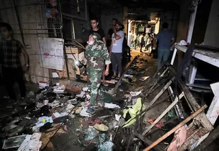 Explosión de una bomba deja unos 30 muertos en un mercado de Irak