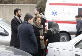 Irán: un avión comercial se estrella con 66 personas a bordo