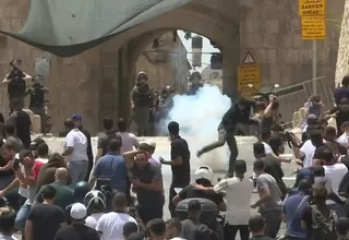Jerusalén: Más de 300 personas resultaron heridas en nuevos enfrentamientos en la Explanada de las Mezquitas