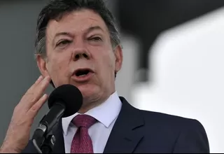 Juan Manuel Santos recibe Nobel de la Paz afirmando que la guerra ha terminado