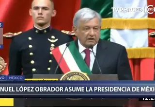 México: Andrés Manuel López Obrador asumió la presidencia del país