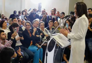 Oposición de Venezuela proclama a María Corina Machado como su candidata presidencial