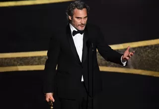 Joaquin Phoenix ganó el Óscar a Mejor Actor por su papel en Joker