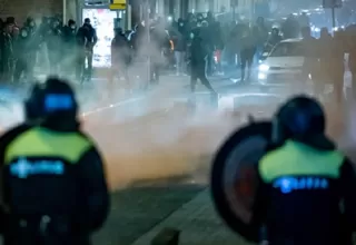 Países Bajos: Detienen a 131 personas tras cuarta noche de disturbios por el toque de queda