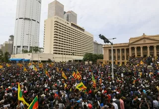 Sri Lanka: presidente renuncia tras ola de protestas 