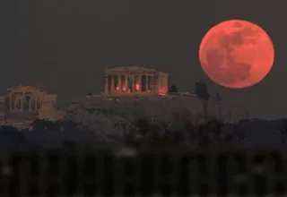 "Superluna de sangre": así se registró el eclipse lunar