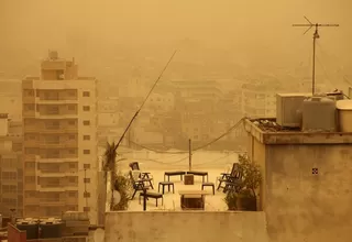 Tormenta de arena en el Líbano deja dos muertos
