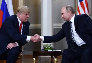 Trump calificó reunión privada con Putin como "un buen comienzo para todos"