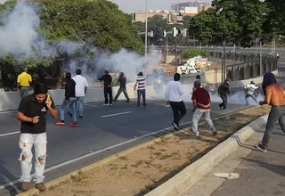 Venezuela: enfrentamientos cerca de La Carlota dejan al menos un herido