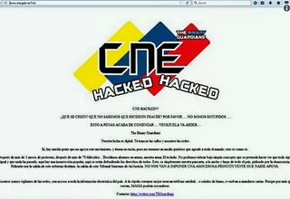 Venezuela: ‘hackean’ webs de poderes públicos y llaman a protestar