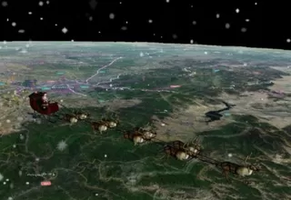 EN VIVO: sigue el viaje de Papá Noel mientras entrega regalos por el mundo