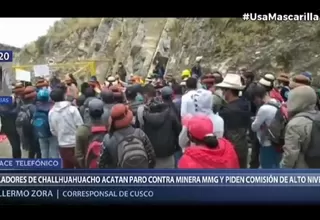 Apurímac: Ciudadanos de Challhuahuacho acatan huelga indefinida contra minera MMG Las Bambas