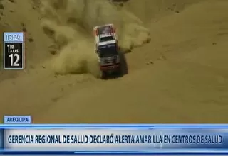 Arequipa: Gerencial Regional de Salud declaró alerta amarilla por Rally Dakar
