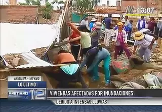 Arequipa: Más de 40 viviendas fueron arrasadas por huaicos en Cerro Colorado