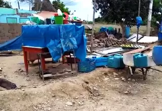 Chiclayo: más de 60 casas se desploman en Ferreñafe tras desborde de río
