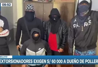 Chiclayo: Extorsionadores amenazan a empresario y exigen pago de 60 mil soles a empresario