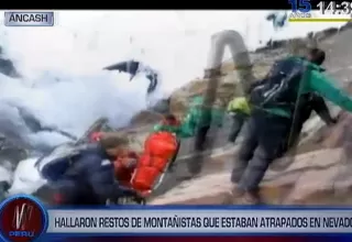 Huaraz: hallaron con vida a uno de los estonios desaparecidos en nevado