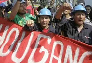 Ica: trabajadores de minera Shougang inician huelga indefinida